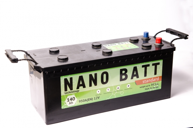 Аккумулятор NANO BATT Standart - 140 +левый 950 A