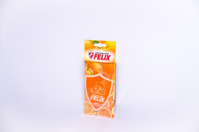 Ароматизатор Felix бумажный Juicy orange (Брызги сочного апельсина)