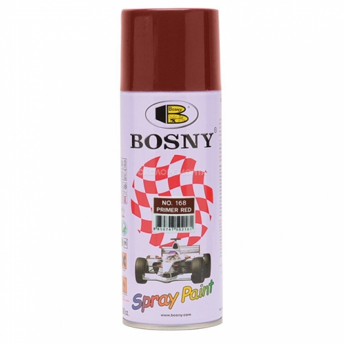 Краска Bosny аэрозоль №168 Грунт красный 0,4л