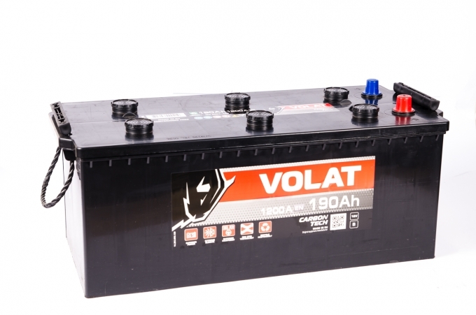 Аккумулятор VOLAT - 190A +лев (typ B) (1150 пуск)