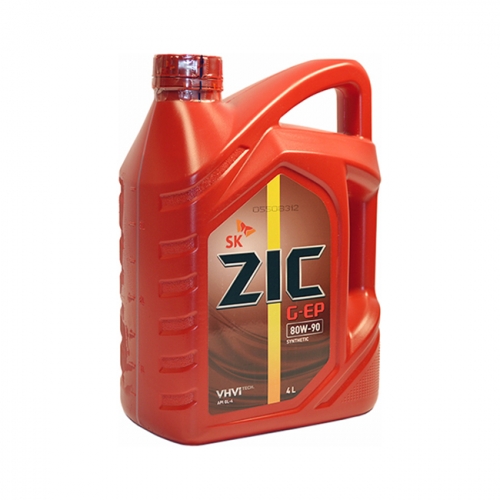 Трансмиссионное масло Zic G-EP 80w90 4 л