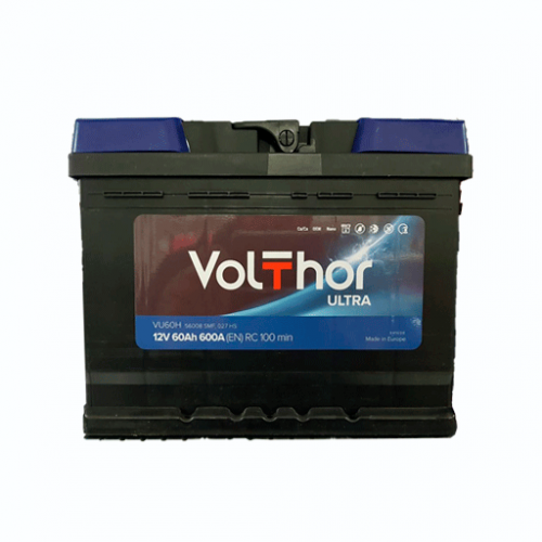 Аккумулятор VolThor TAB 60 +лев (1)(600 пуск)