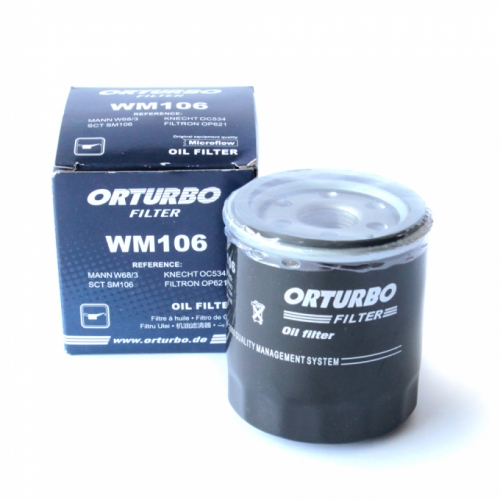 Фильтр масляный ORTURBO WM 106 OR (SCT SM 106) 