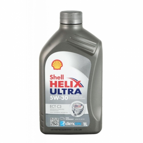 Моторное масло Shell Helix Ultra ECT 5w30 1л A3/B4 C3 VW 504/507