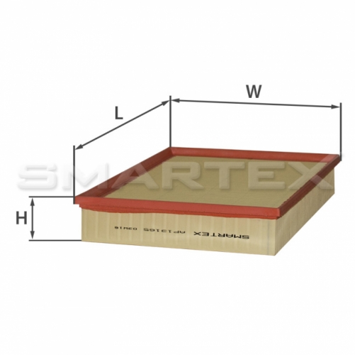 Фильтр воздушный SMARTEX  AР13165 (SCT SB 2167, AP 157/6)