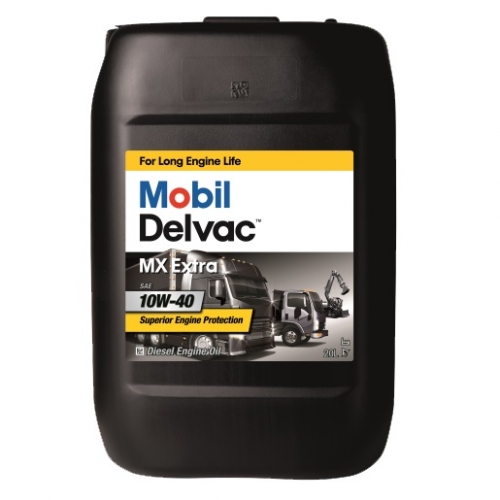 Моторное масло Mobil Delvac MX Extra 10W-40  Commercial Vehic20л CI-4/SJ, E7/A2/B2, VDS-3, RLD-2