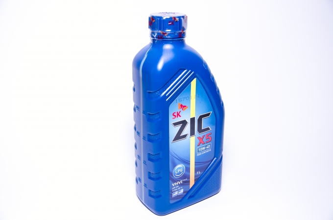 Моторное масло Zic X5 LPG 10w40 1л 