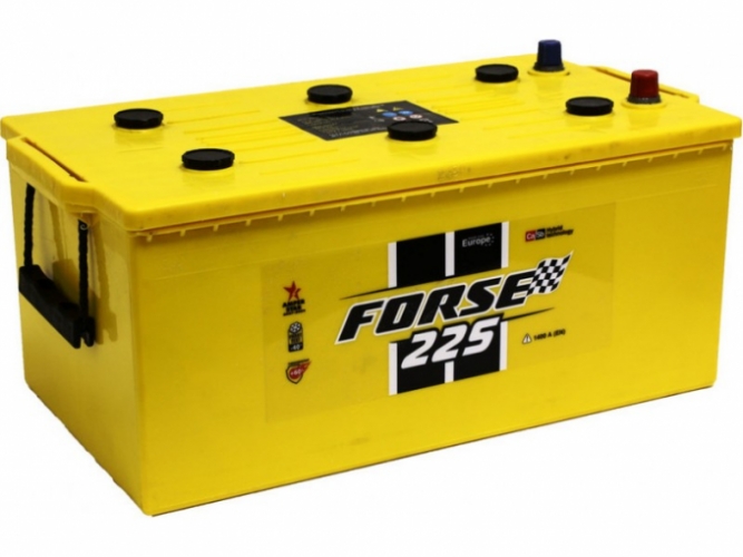 Аккумулятор Forse -225 (евробанка)(1500 пуск) Мегатекс