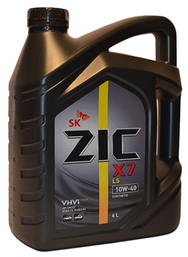 Zic X7 LS 10w40 Моторное масло 6л 