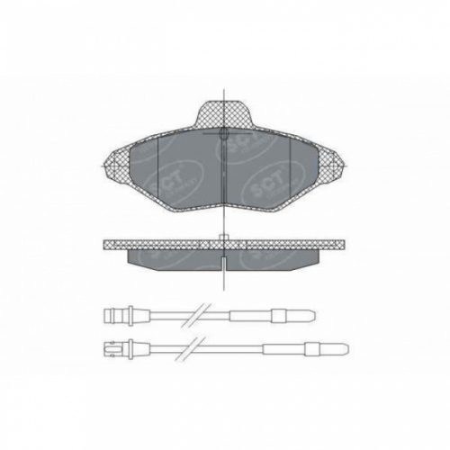 SCT Колодки SP 293 PR