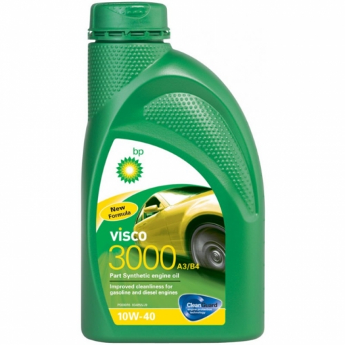 Моторное масло BP Visco 3000 10w40 1л SL/CF A3/B4 (12)
