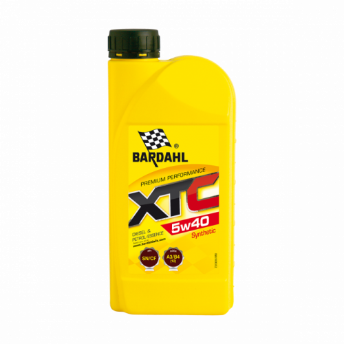 Моторное масло BARDAHL XTC 5W40 1л. 36161