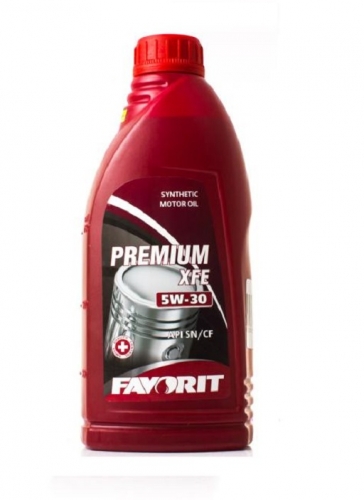 Моторное масло FAVORIT Premium XFE 5w30 1л SN/CF