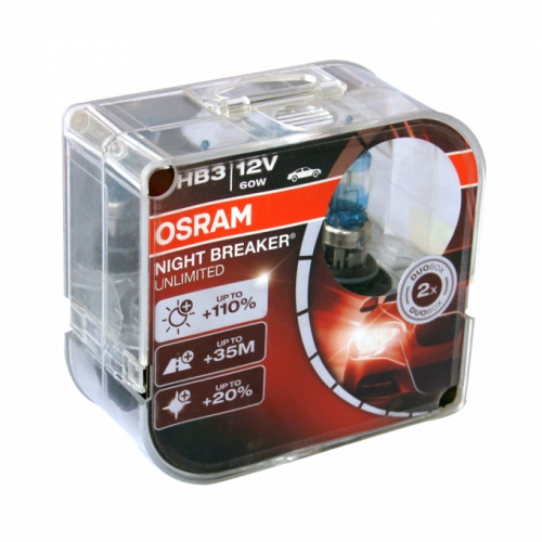 OSRAM 9005NBU Лампочки HB3  12v60w (дуобокс)