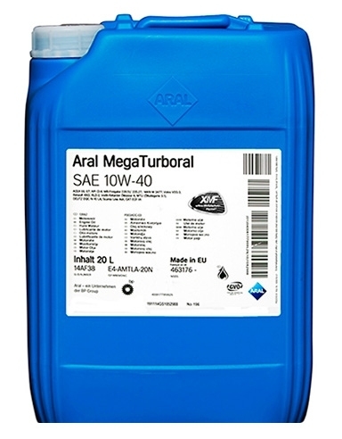 ARAL MegaTurboral  10w40 20л