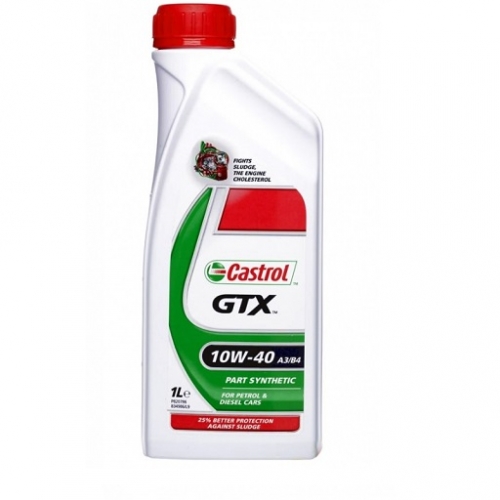 Моторное масло Castrol GTX 10w40 1л.