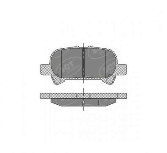 SCT Колодки SP 401 Profi line