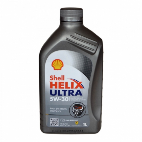 Моторное масло Shell Helix Ultra 5w30 1л SL/CF A3/B4