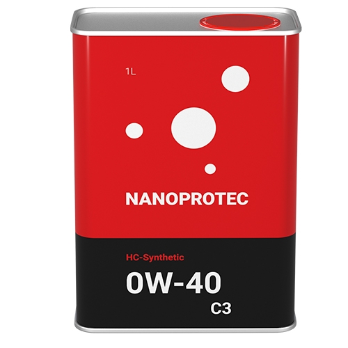 Моторное масло Nanoprotec 0w40 1л