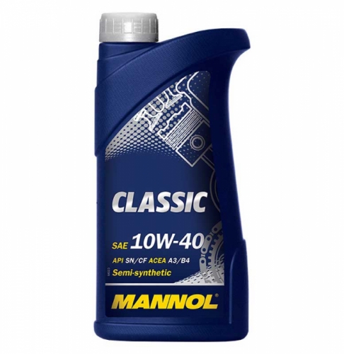 Моторное масло Mannol Classic 10w40 1л SN/CF
