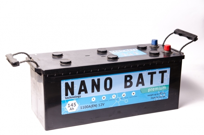 Аккумулятор NANO BATT  Premium - 145 евробанка 1100 A