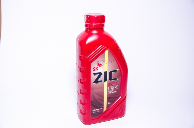 Трансмиссионное масло Zic Gear GFT 75w90 1л