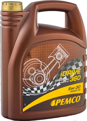 Моторное масло PEMCO iDrive 360 5W30 5л С4 Renault RN 0720 MB 226.51/229.51