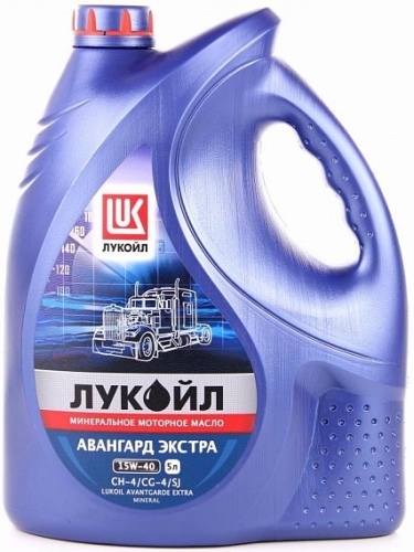 Лукойл Авангард Экстра 15w40 5л CH-4/CG-4/SJ Моторное масло