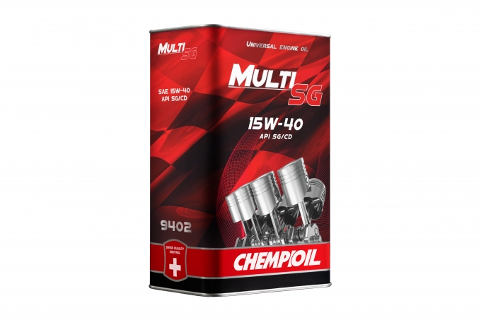 Моторное масло Chempioil (metal) Multi SG SAE 15w40 API SG/CD 4л