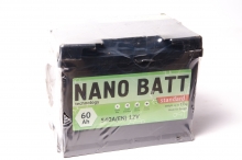 Аккумулятор NANO BATT  Standart - 60 +левый 540 A