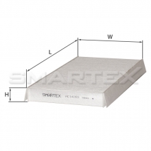 Фильтр салон SMARTEX AC14082 (SCT SA 1127, K 1081)