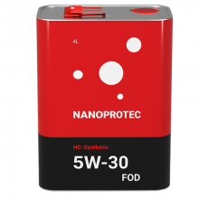 Моторное масло Nanoprotec  5w30 4л FOD