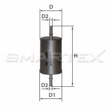 Фильтр топливный SMARTEX FF19002 (SCT ST 342) M-Benz Sprinter II (906)