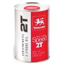 Двухтактное масло WOLVER two stroke speed 2T, api TC 1л