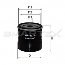 Фильтр масляный SMARTEX   ОF16021 (SCT SM 105, OP 570/1)