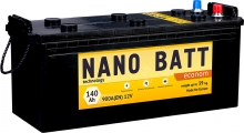 Аккумулятор NANO BATT  Econom - 140 +левый (900 пуск) 2020!!!