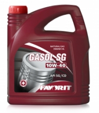 Моторное масло FAVORIT Gasol SG 10w40 SG/CD 4л