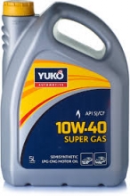 Моторное масло YUKO Super Gas 10w40 SJ/CF 5 л