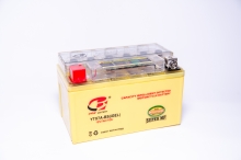 Аккумулятор МОТО CYCLE Battery 12V 7a (гель) Super MF (желтый)