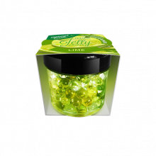 Ароматизатор Natural Fresh Эликс JELLY PEARLS Lime 100мл гелевый шарики в банке