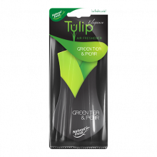 Ароматизатор  Natural Fresh Эликс TULIP Elegance Green tea&Pear бумажный блистер