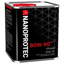 Трансмиссионное масло Nanoprotec Gear Oil  80w90 1л GL-4