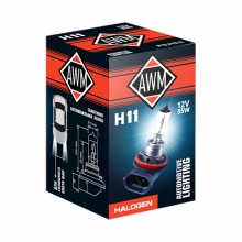 Лампа галогенная AWM H11 12V55W (PGJ19-2)