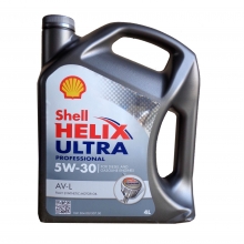 Моторное масло Shell Helix Ultra Pro AV-L 5w30 4л A3/B4, C3, VW 504/507