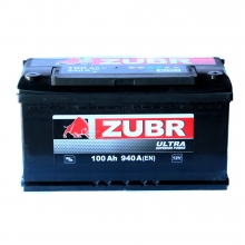 Аккумулятор ZUBR Ultra -100A +левый (940 пуск)