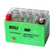 Аккумулятор МОТО гелевый MSU&OUTDO 12 V 9A салатовый