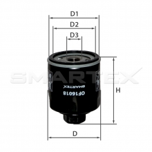 Фильтр масляный SMARTEX ОF16018 (SM 836)