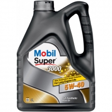 Моторное масло Mobil Super 3000 Diesel 5w40 4л CF
