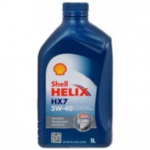 Моторное масло Shell Helix HX7 5w40 1л SN/CF 