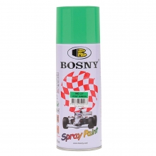 Краска Bosny аэрозоль №27 светло зеленый  0,4л